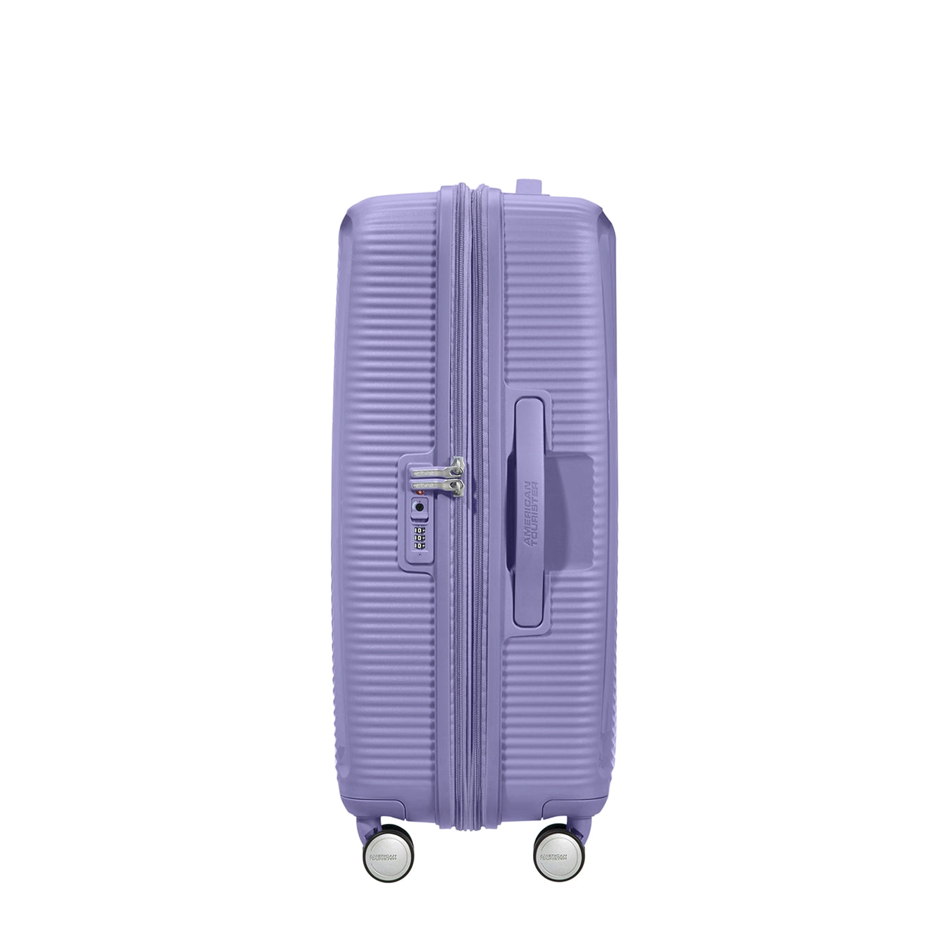 American Tourister Soundbox Spinner 67 Expandable lavender Hard Case
