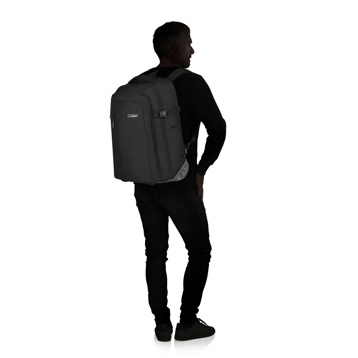 Samsonite Roader Laptop Backpack/Wheels 55 deep black
