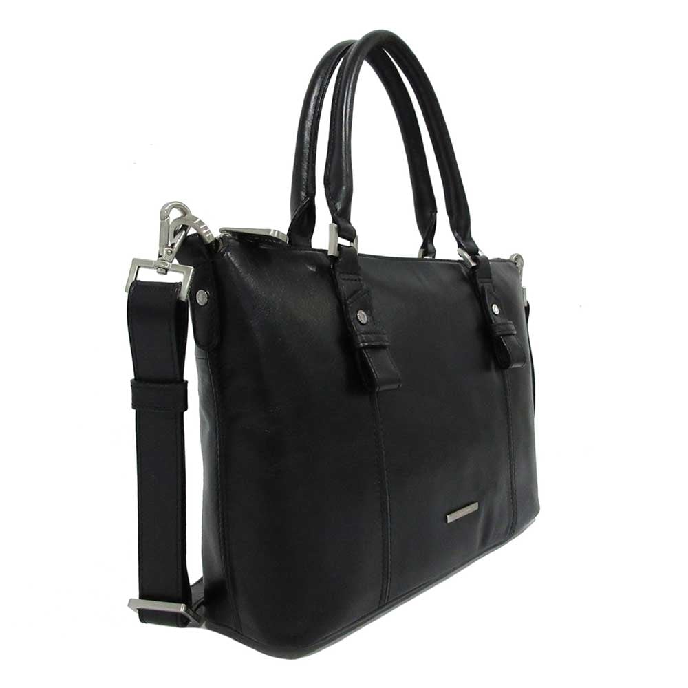 Claudio Ferrici Pelle Vecchia Tote black Women's bag