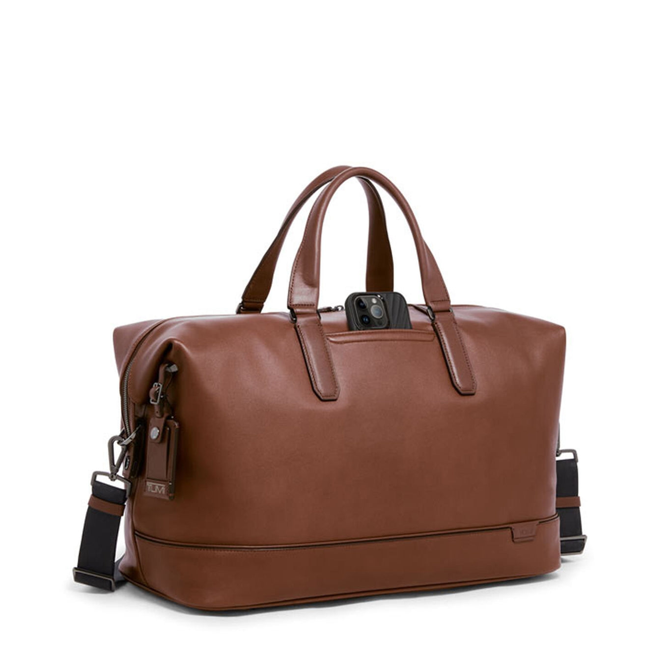 Tumi Harrison Nelson Duffel cognac Weekend bag