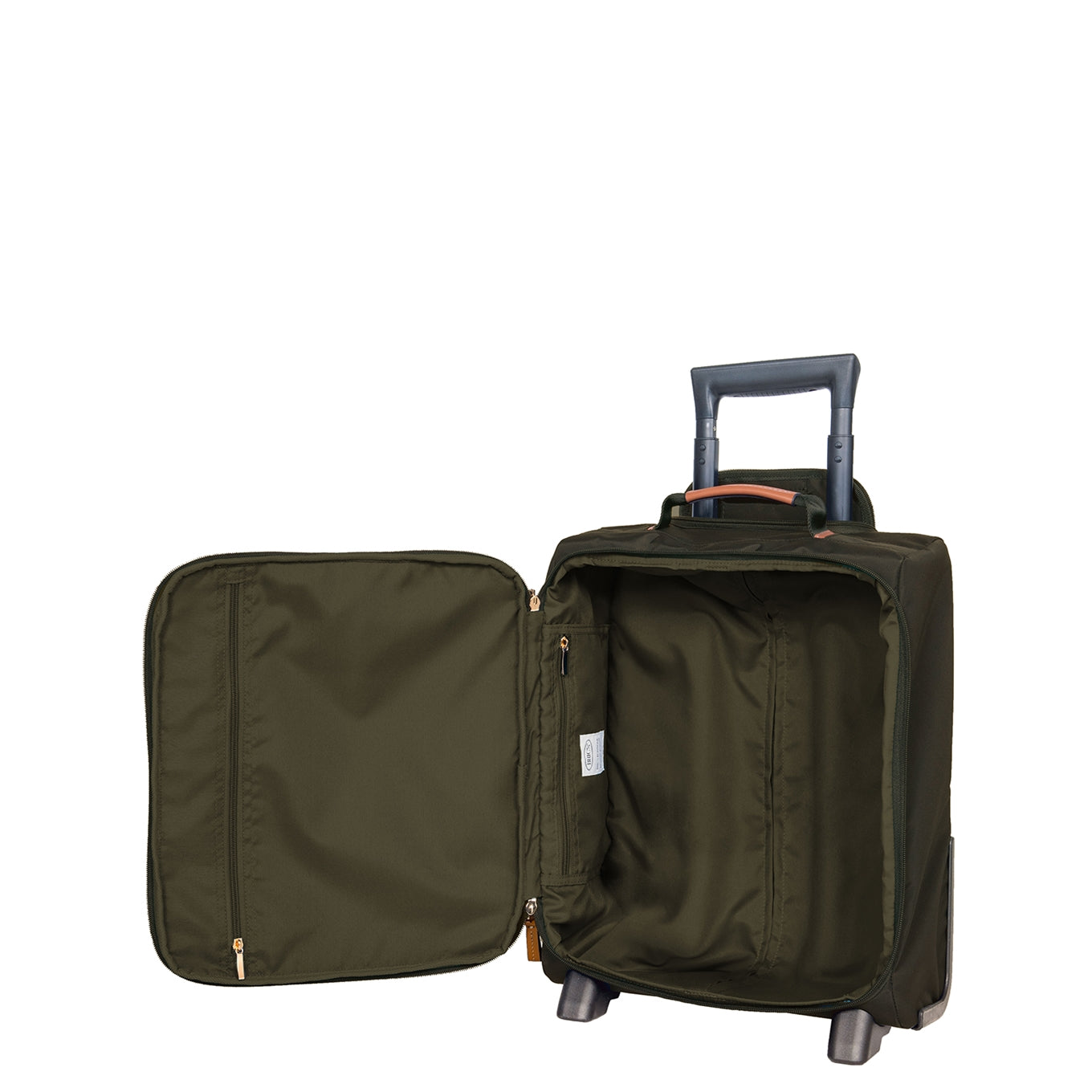 Bric's X-Travel Underseater Cabin Trolley 45 olive
