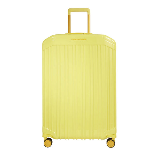Piquadro PQ-Light Spinner 76 gelbes Hartschalenetui
