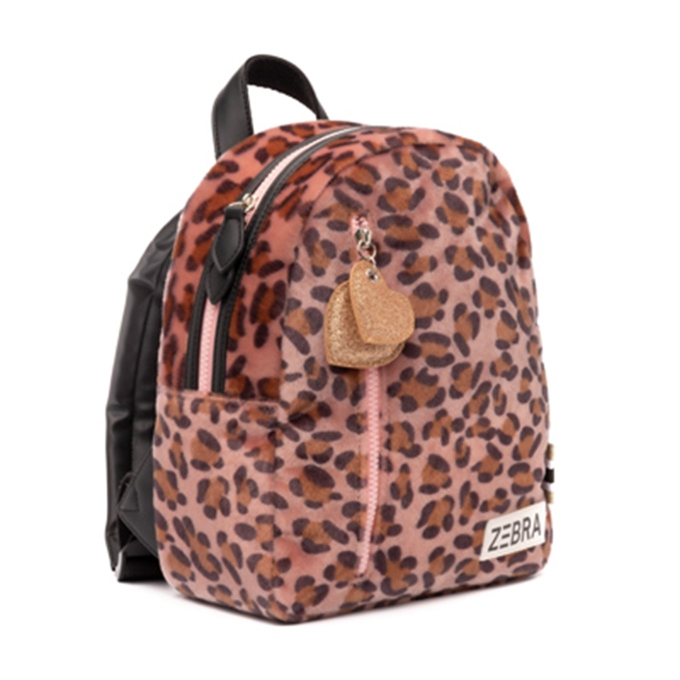 Zebra Trends Girls Rugzak S Soft Leo pink
