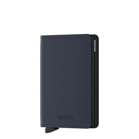 Secrid Slimwallet Wallet Mattes Nachtblau Damenbrieftasche