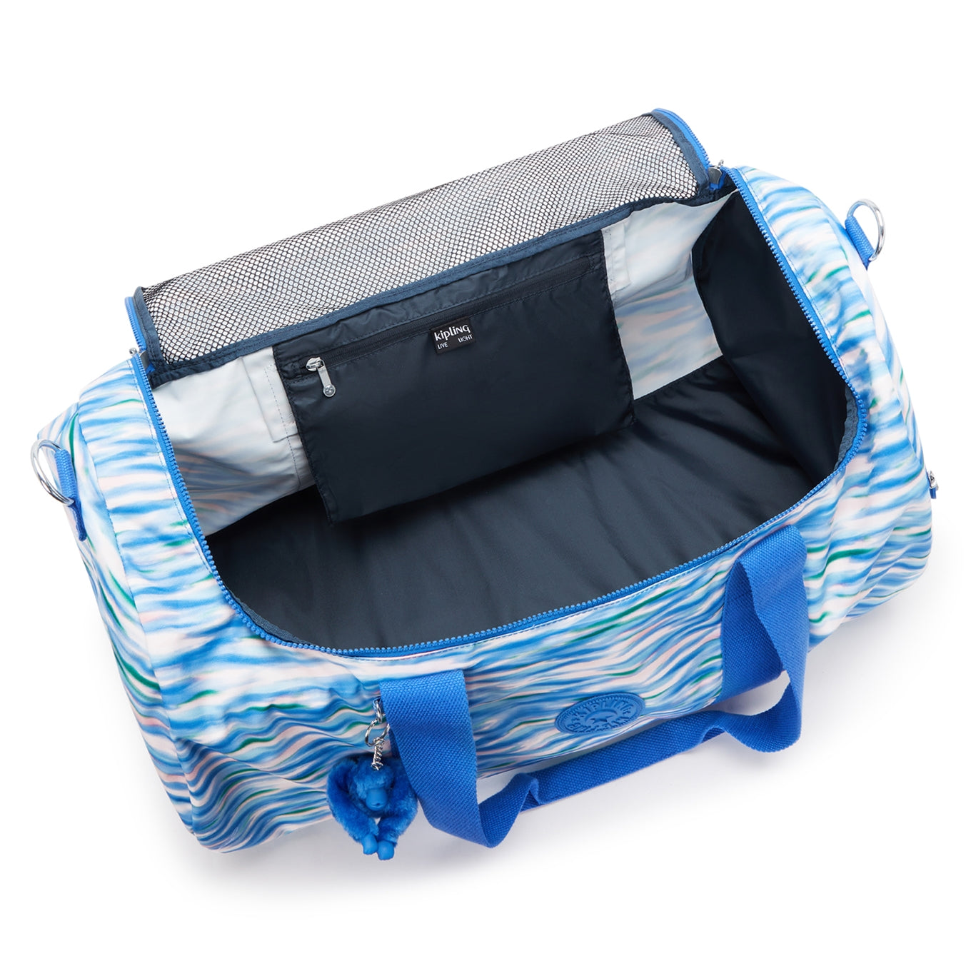 Kipling Argus M diluted blue Weekend bag