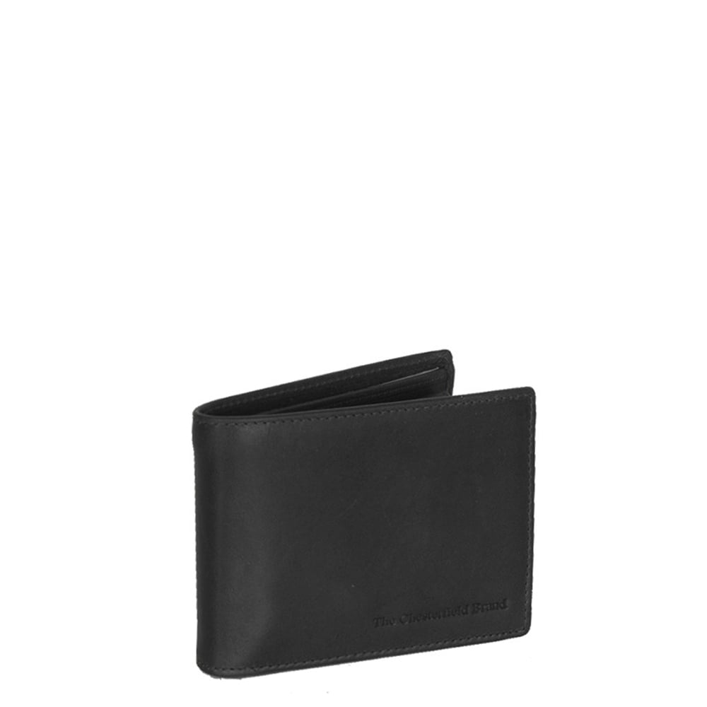 The Chesterfield Brand Marvin Billfold schwarze Herrenbrieftasche