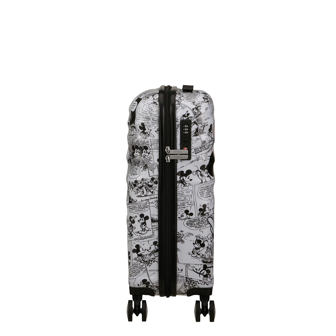 American Tourister Wavebreaker Disney Spinner 55/20 TSA Minnie Comics weißes Hartschalenetui