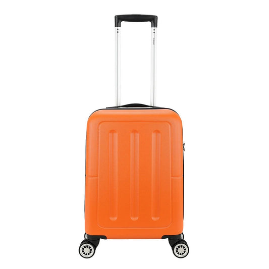 Ordentlicher Neon-Fix Trolley 55 oranger Hartschalenkoffer