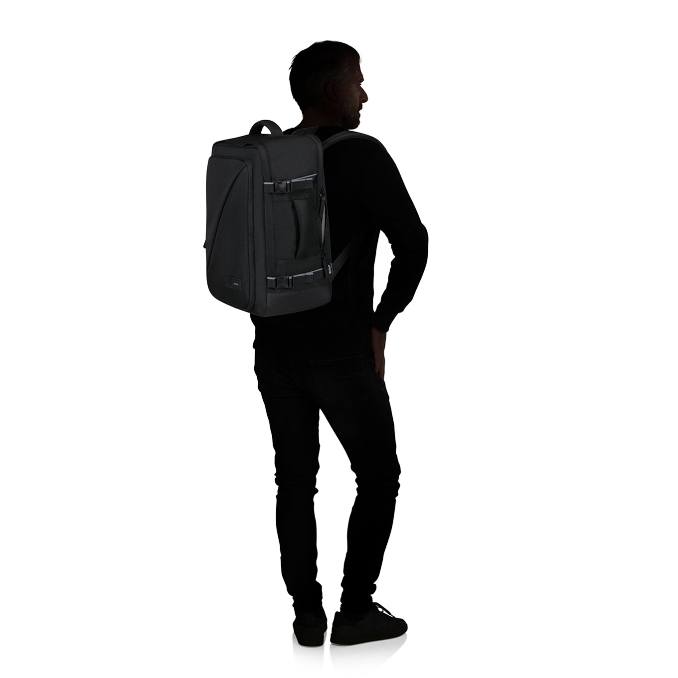 American Tourister TAKE2CABIN Casual Backpack M black