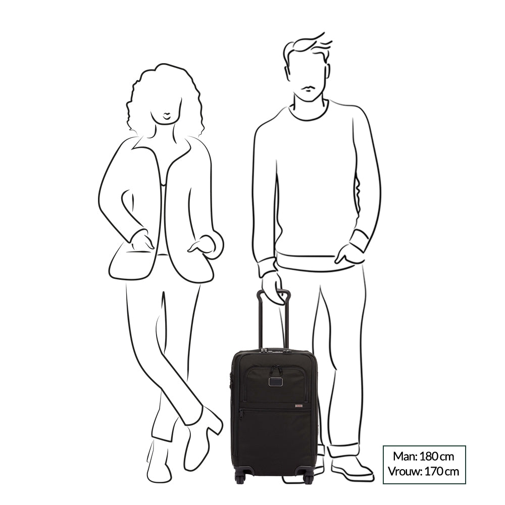 TUMI Alpha 3 International Office Carry-On black