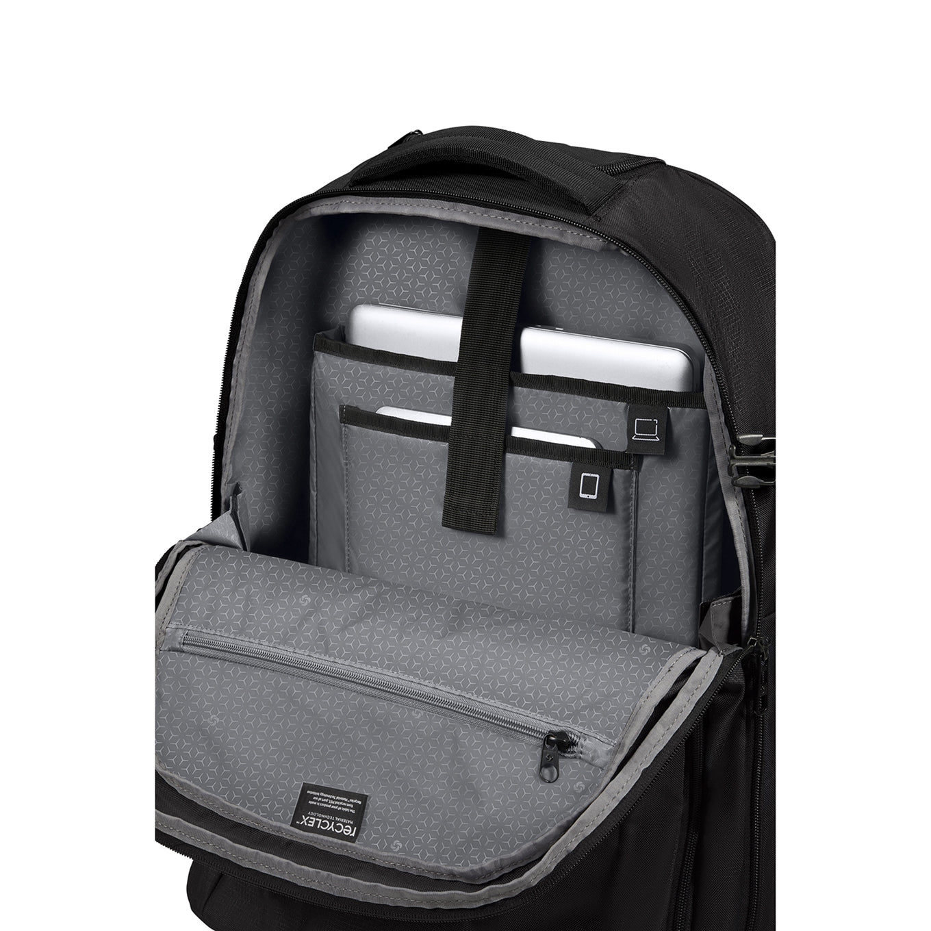 Samsonite Roader Laptop Backpack/Wheels 55 deep black