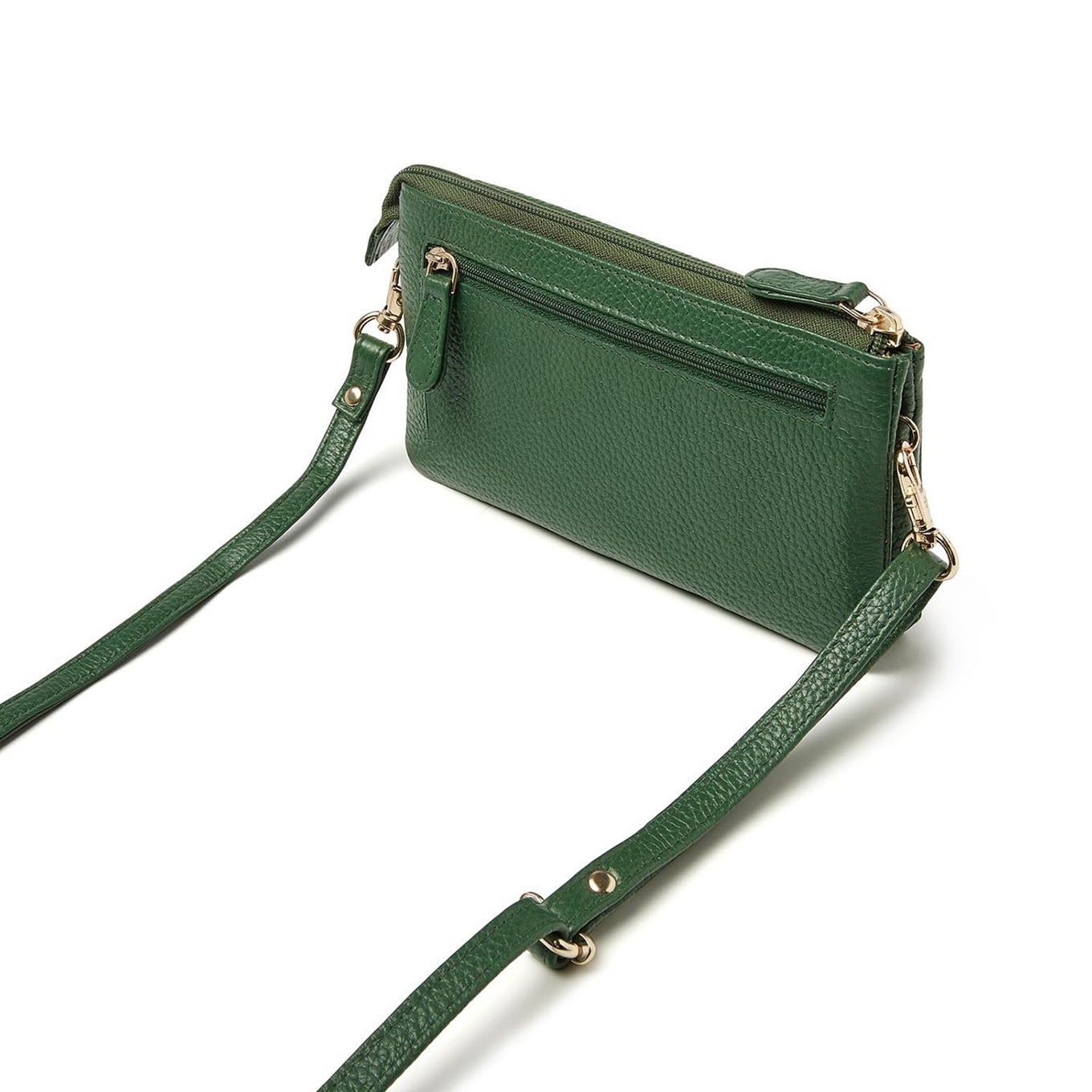 dR Amsterdam Momentum Shoulderbag / Clutch green