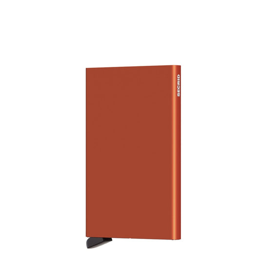 Secrid Cardprotector Kartenetui orange Damenbrieftasche