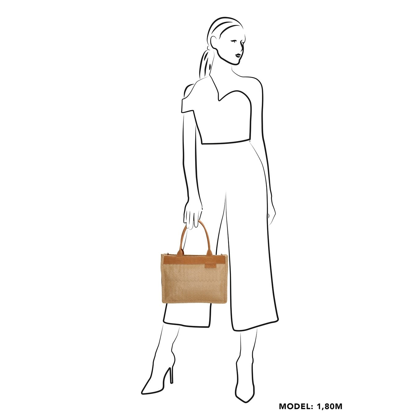Zebra Trends Natural Bags Schoudertas donker natuur
