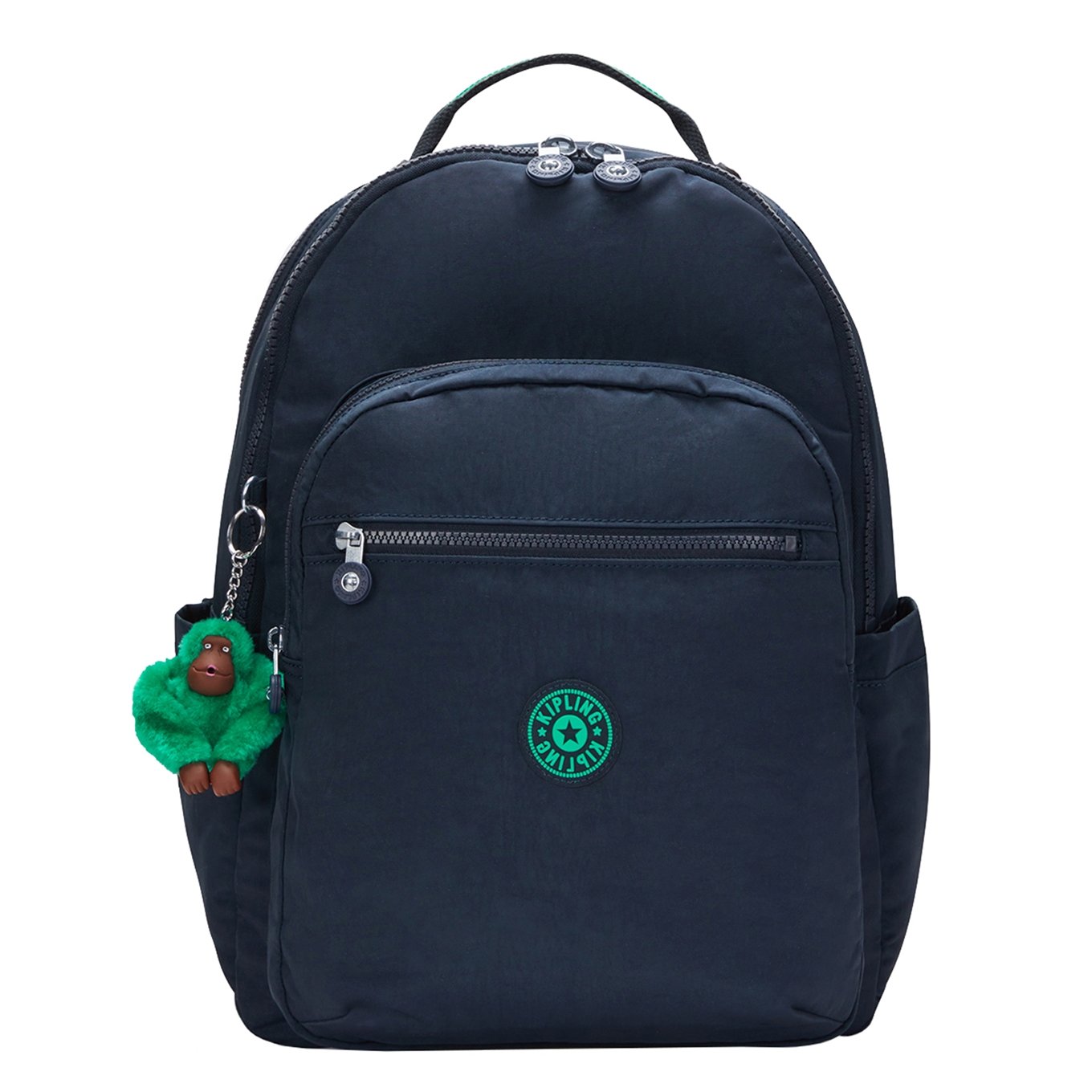 Kipling Seoul College blue green bl backpack