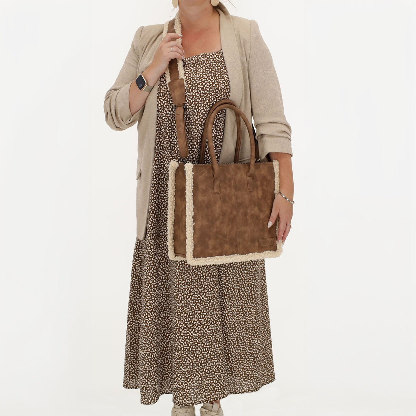 Zebra Trends Emmy Shopper 22861 camel Women's bag