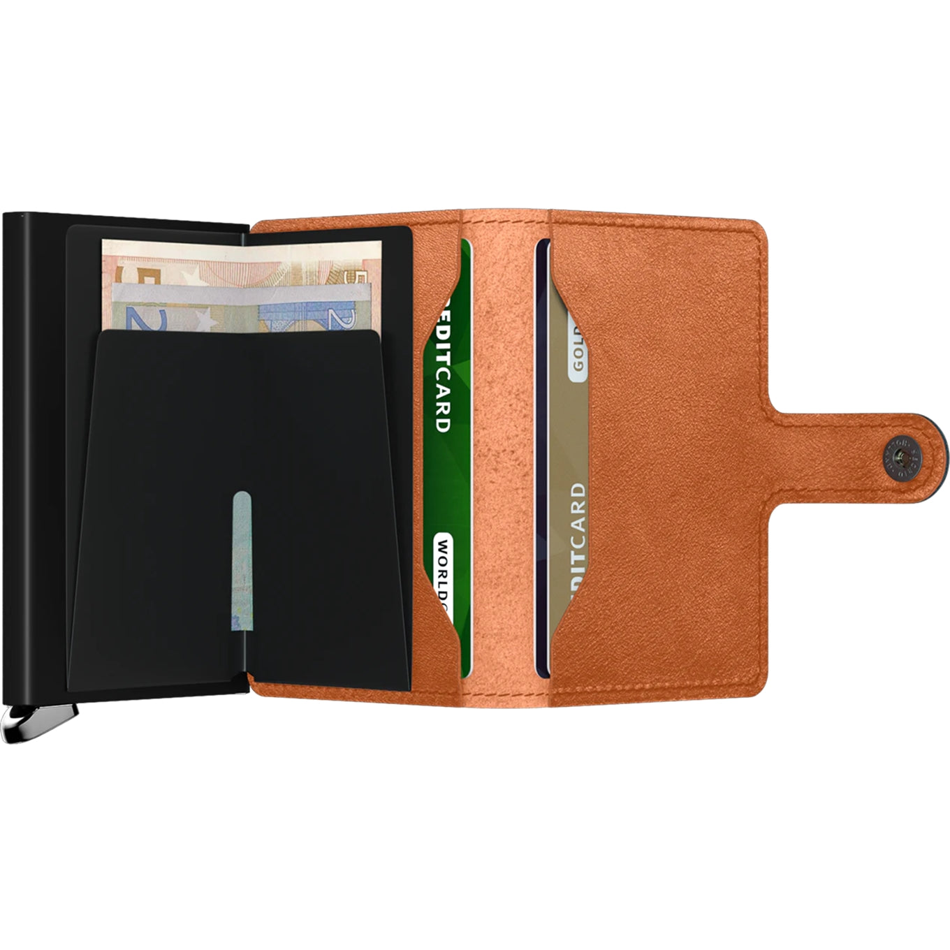 Secrid Miniwallet Premium Basco cognac