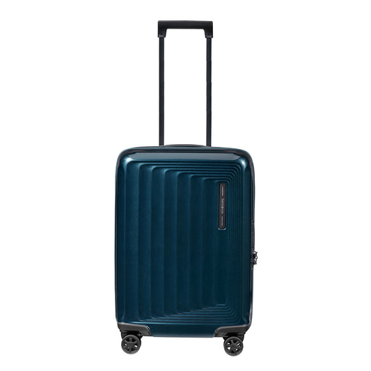 Samsonite Nuon Spinner 55 Exp metallic dunkelblaues Hartschalenetui