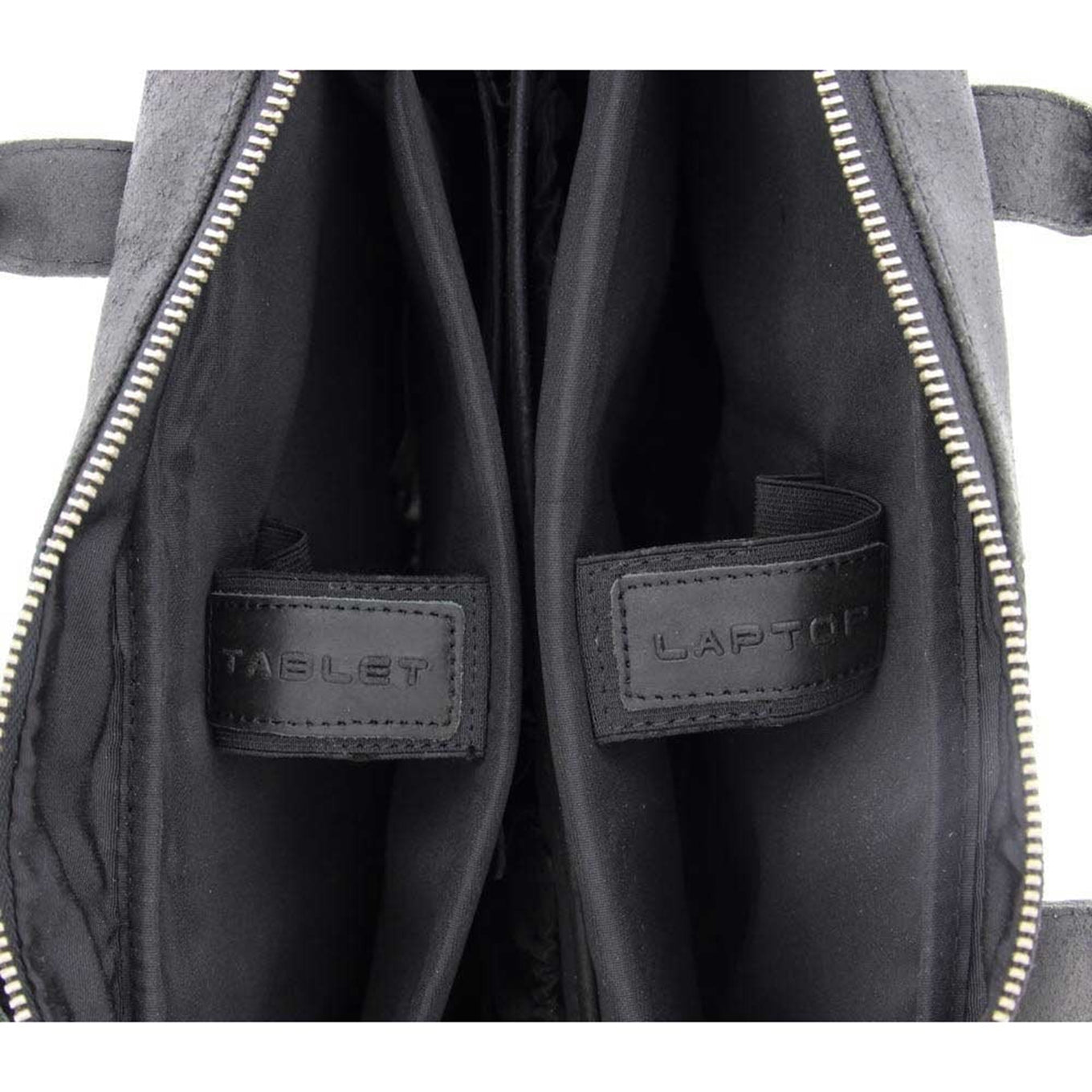 Plevier Vintage London Laptoptas 2 vaks 15.6" black