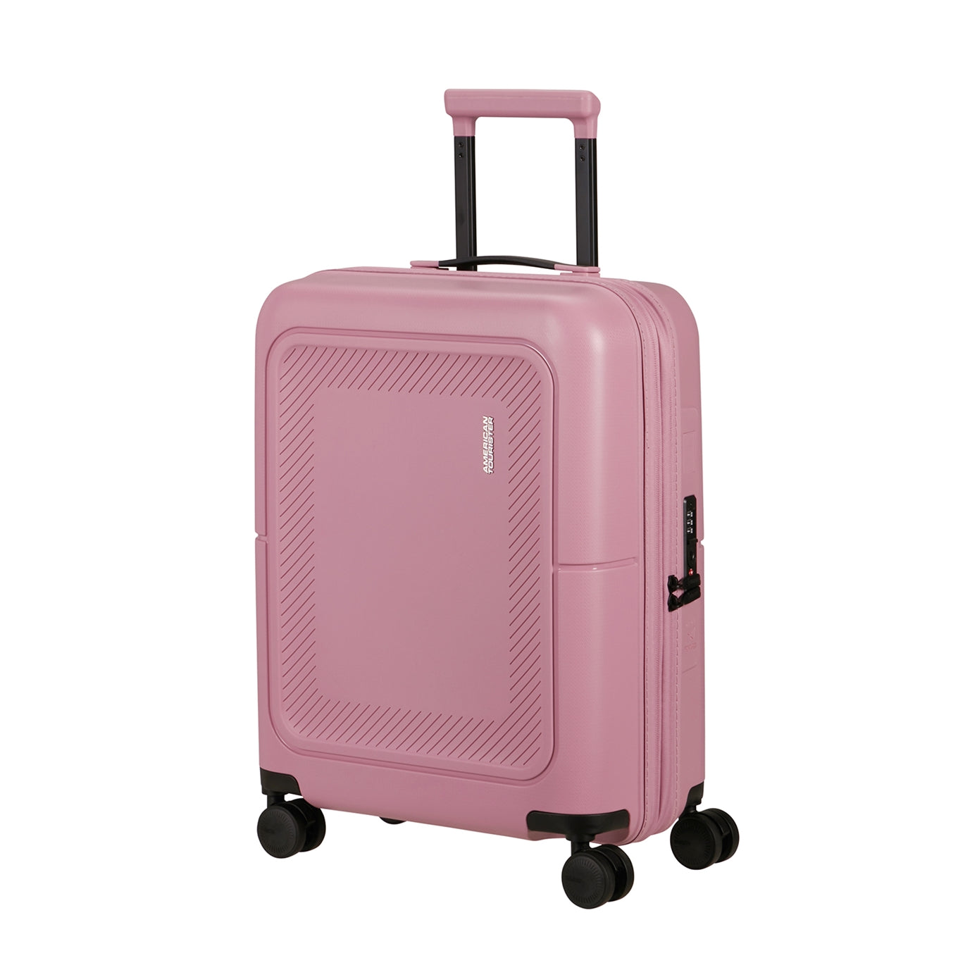 American Tourister Dashpop Spinner 55/20 Exp TSA lila rosa Hartschale