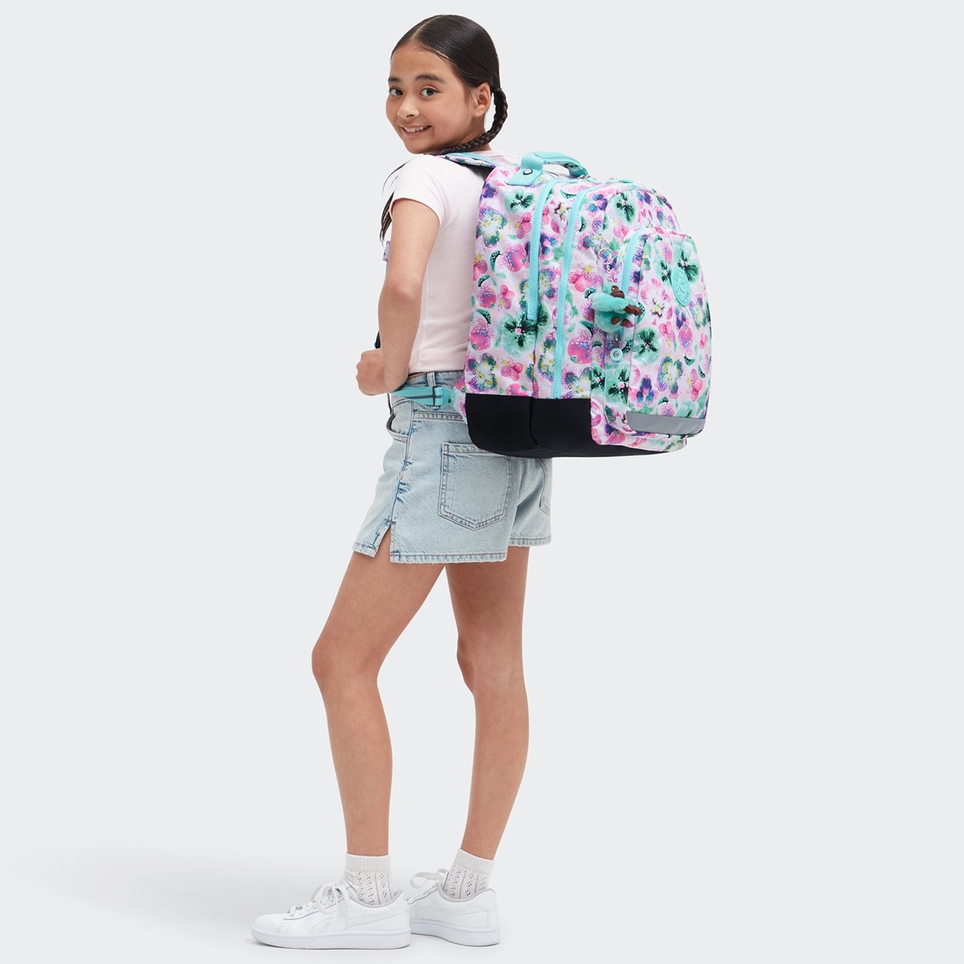 Kipling Class Room aqua blossom