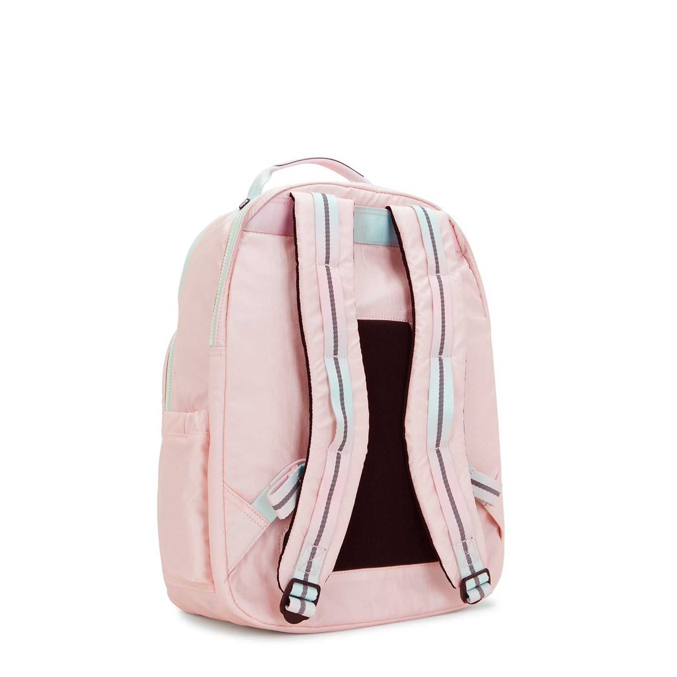 Kipling Seoul College Rucksack in errötendem Metallic-Look