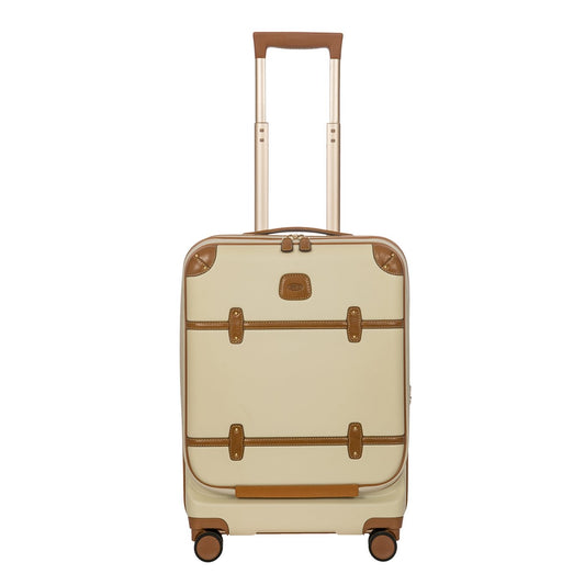 Bric's Bellagio Cabin Trolley Exp cremefarbener Hartschalenkoffer
