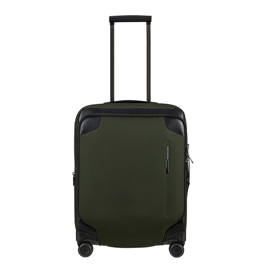 Samsonite Splendix Spinner 55 DF EXP grün/schwarz Softcase