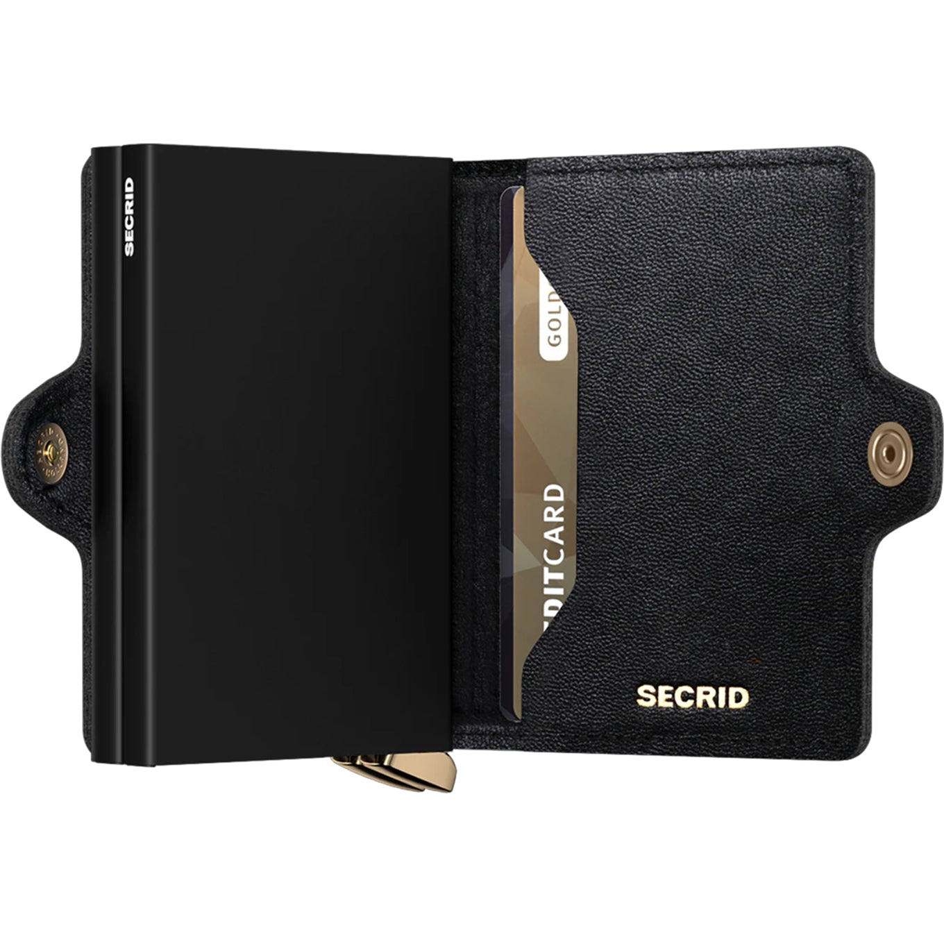 Secrid Twinwallet Emboss Lines black Women's wallet