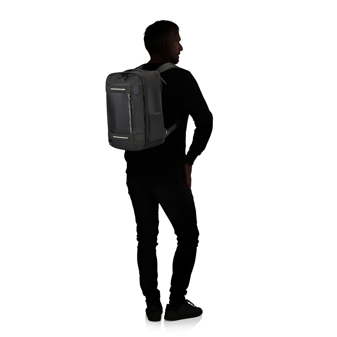 American Tourister Urban Track Cabin Backpack asphalt black backpack