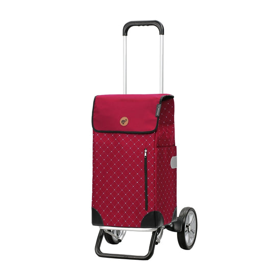 Andersen Alu Star Sofia Einkaufstrolley rot Trolley