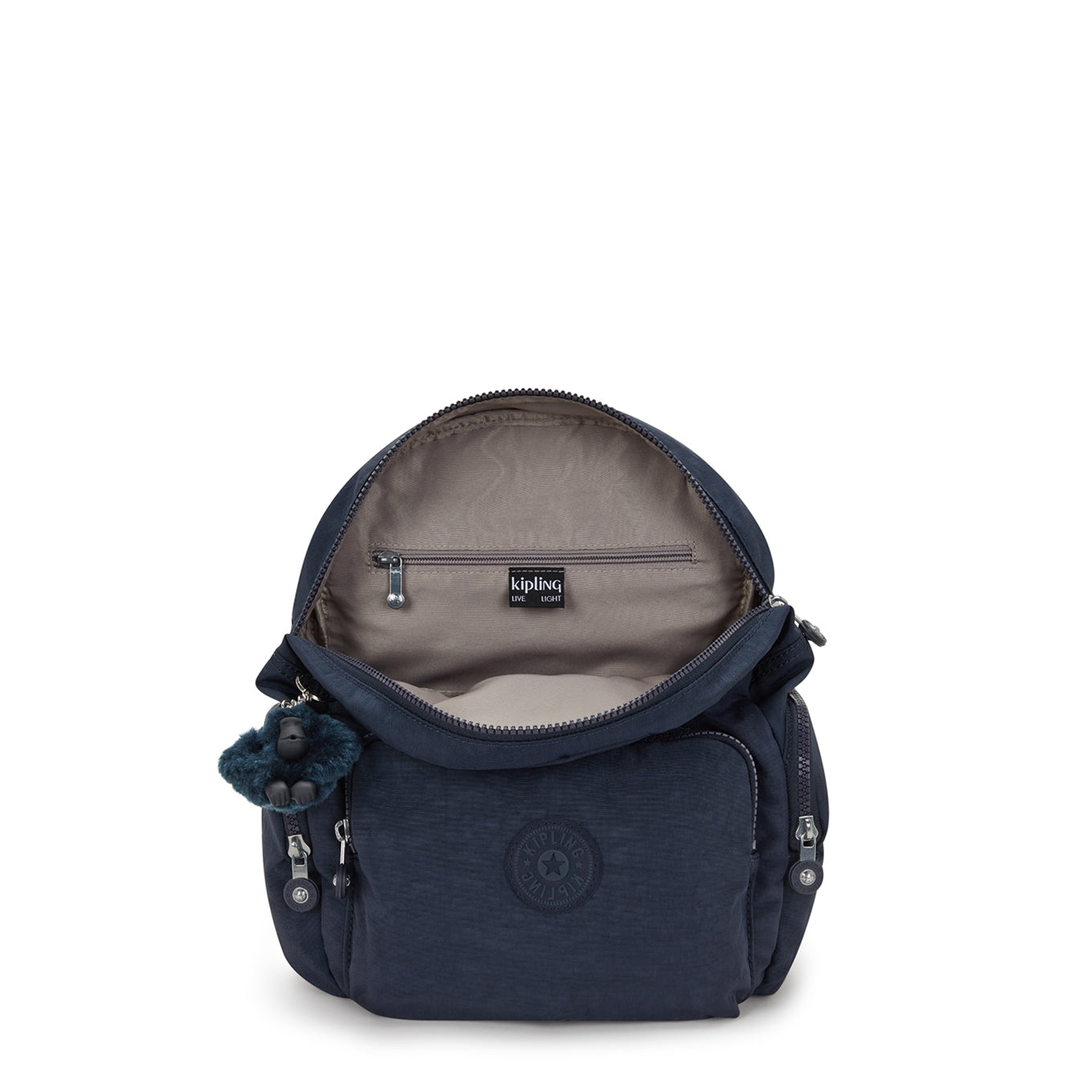 Kipling City Zip S blue bleu 2