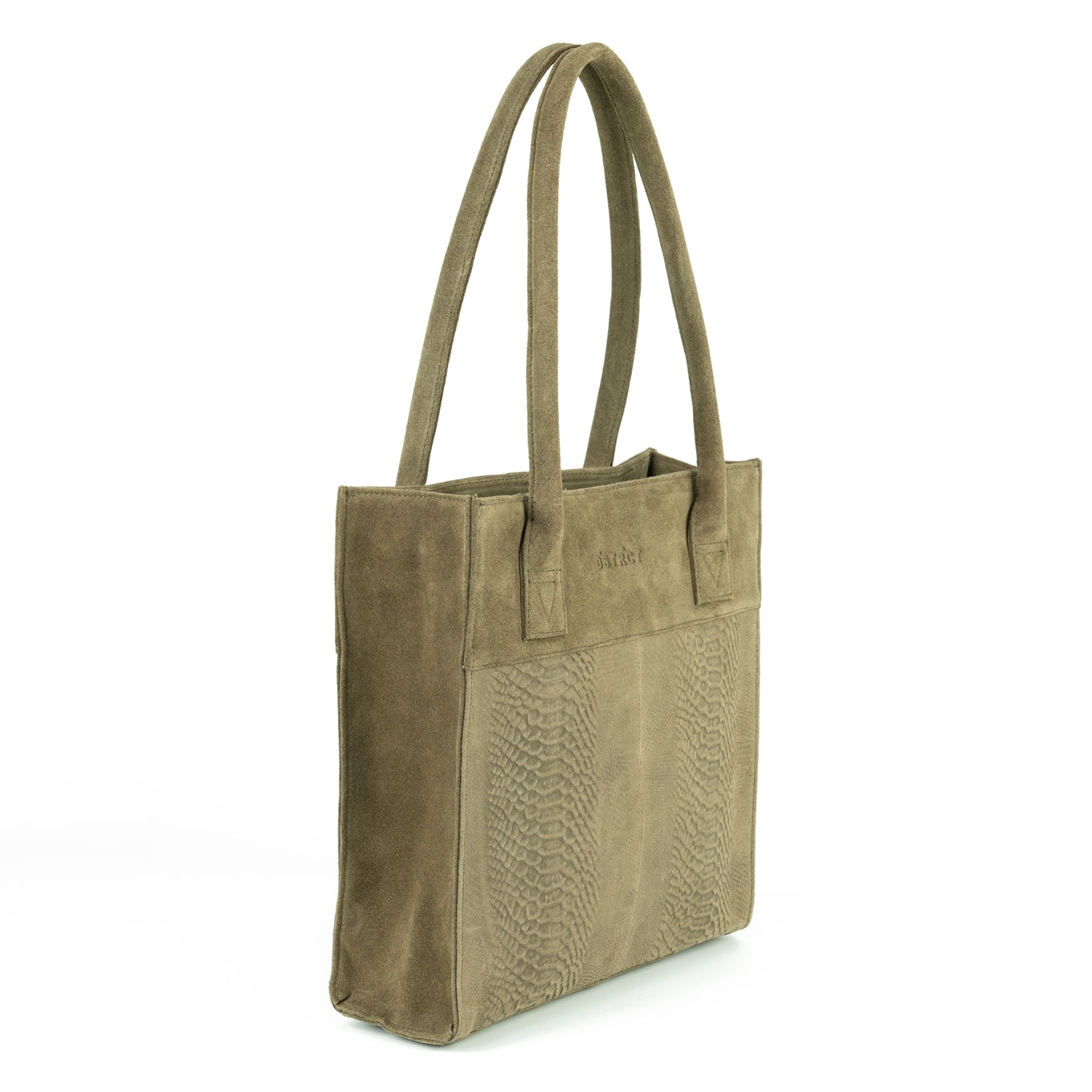 DSTRCT Portland Road Shopper Kleine khakifarbene Damentasche