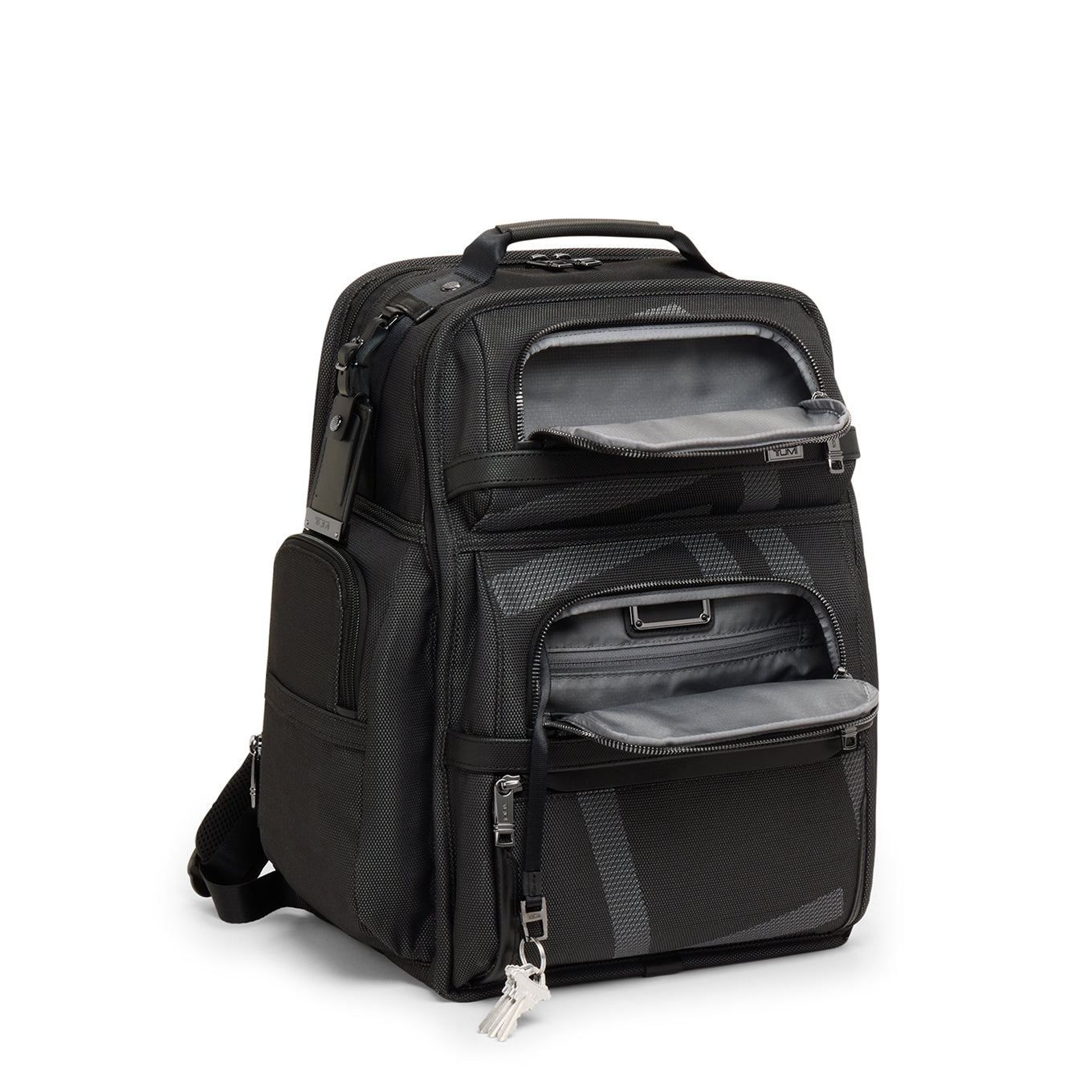 TUMI Alpha TUMI Brief Pack reflective TUMI jacquard