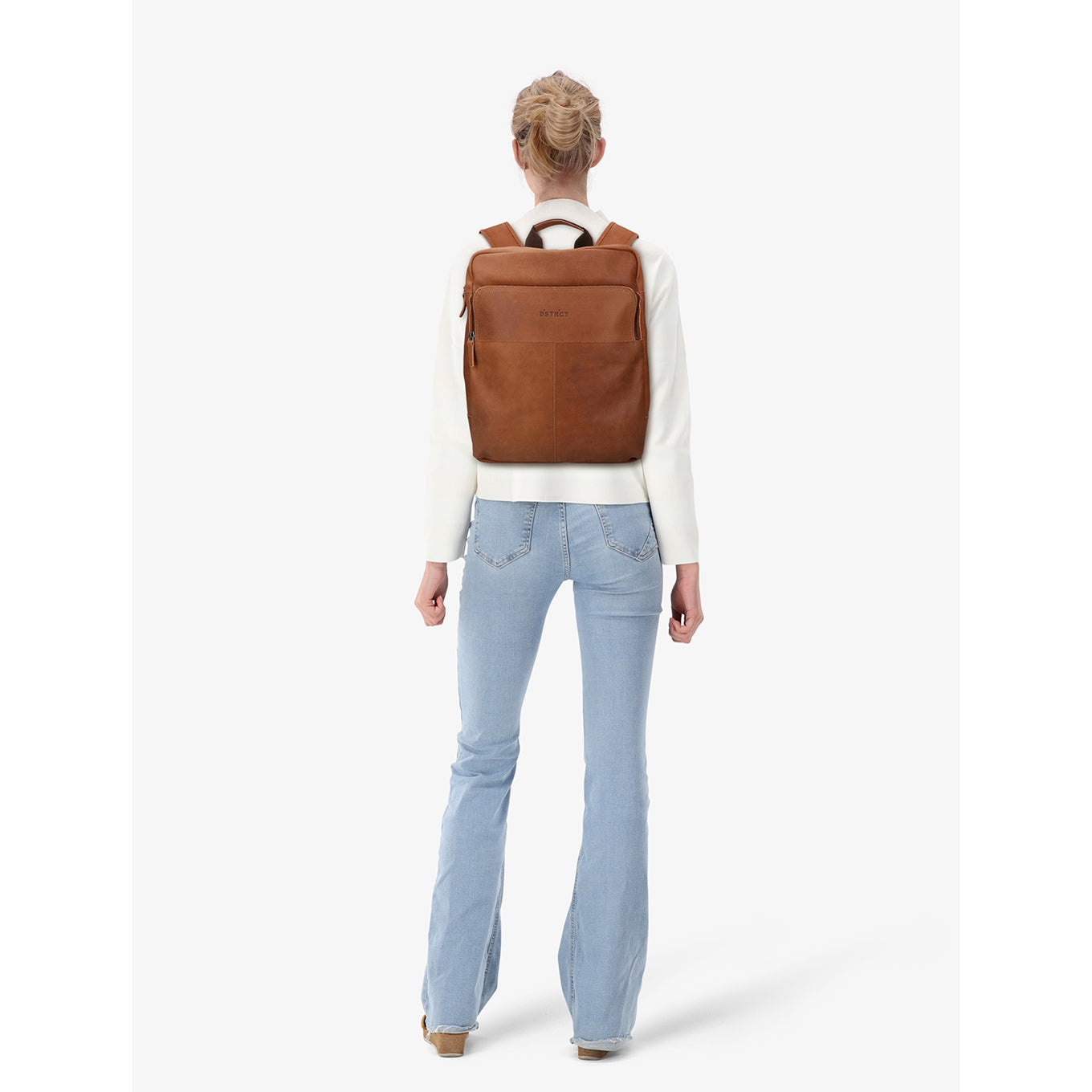 DSTRCT Limited Rugtas 15.6'' Laptoptas cognac
