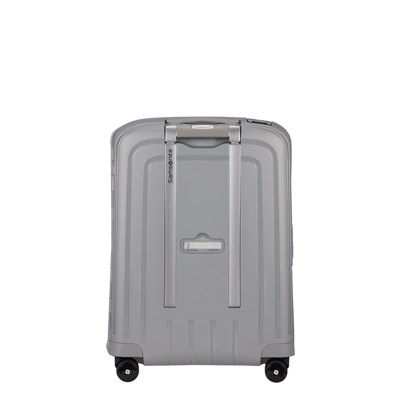 Samsonite S'Cure Spinner 55 silbernes Hartschalenetui