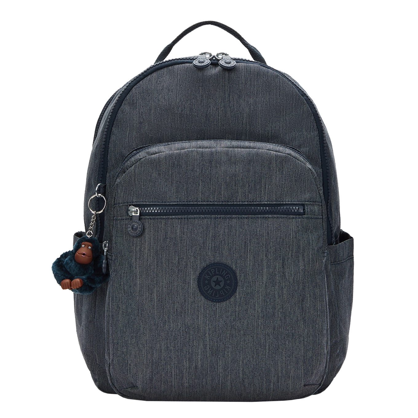 Kipling Seoul College Marineblauer Rucksack