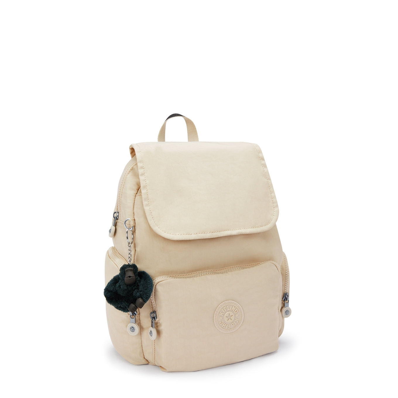 Kipling City Zip S back to beige