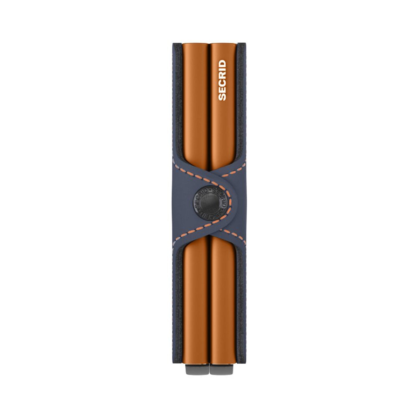 Secrid Twinwallet Matte night blue & orange