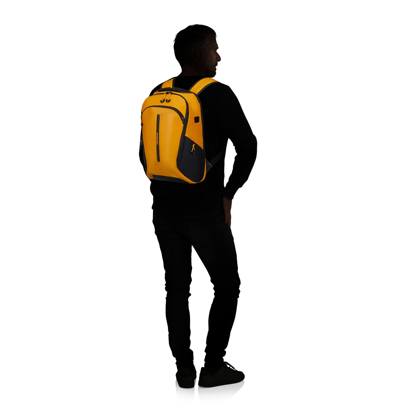 Samsonite Ecodiver Laptop Backpack M USB yellow backpack