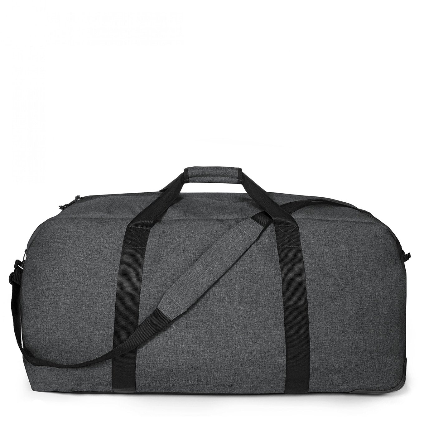 Eastpak Warehouse + Reisetasche aus schwarzem Denim