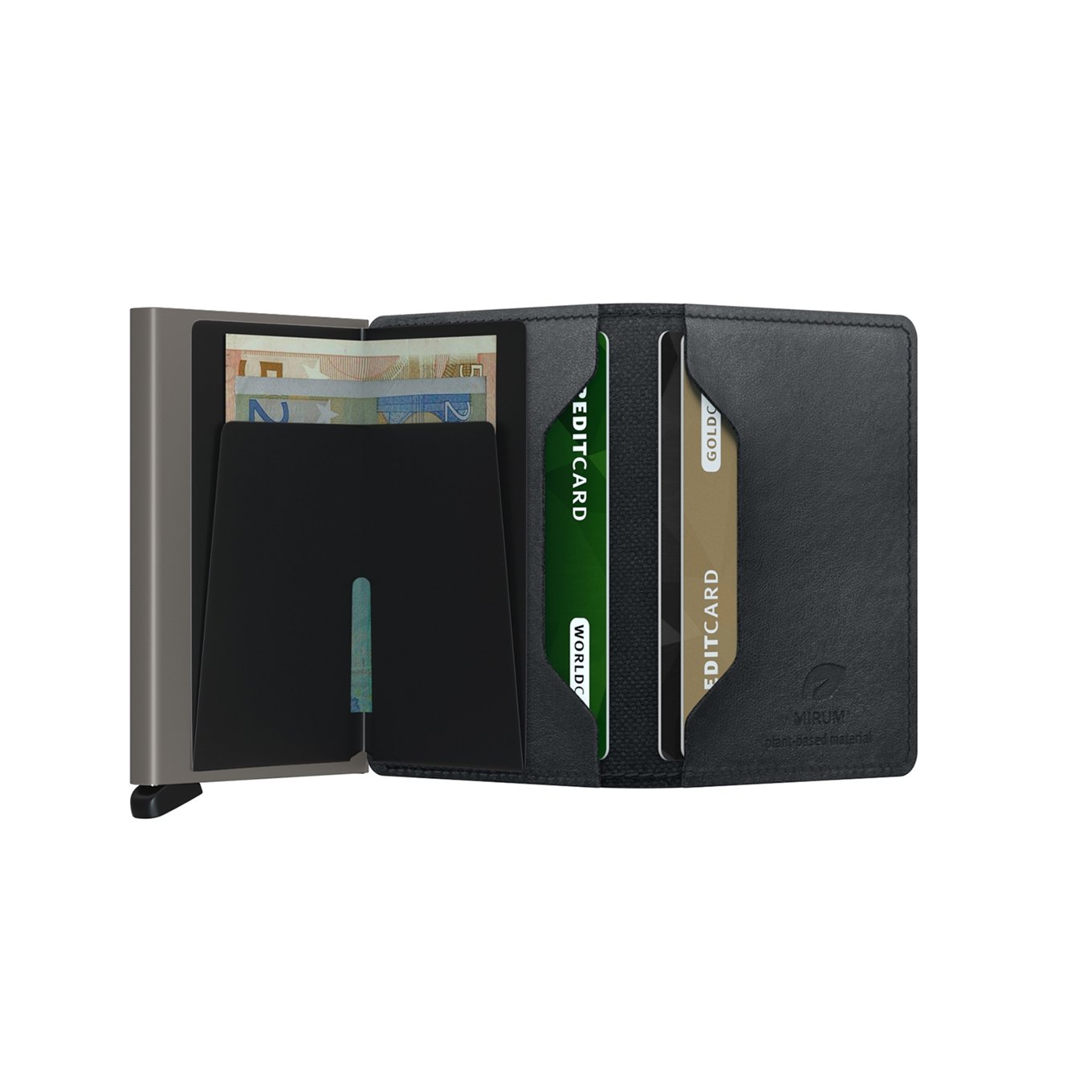 Secrid Slimwallet Wallet Mirum Plant-Based black