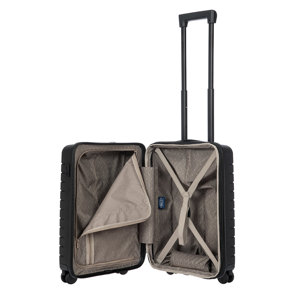 Bric's Ulisse Trolley Expandable 55 USB schwarzes Hartschalenetui