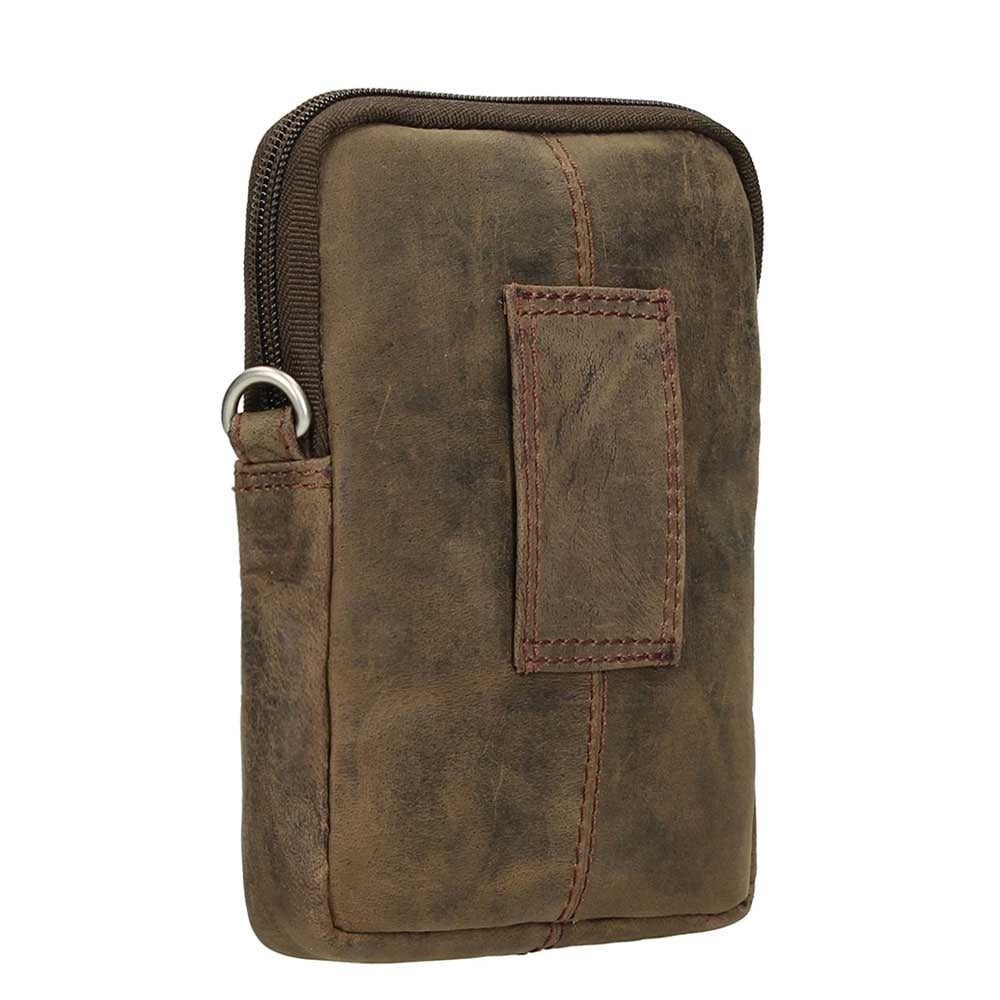Bear Design Dark Nature Schoudertas XS brown