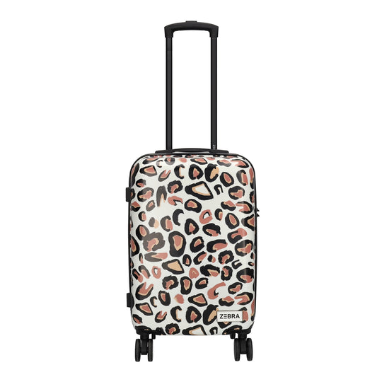 Zebra Travel Cabin Trolley Leopard Hartschalenkoffer