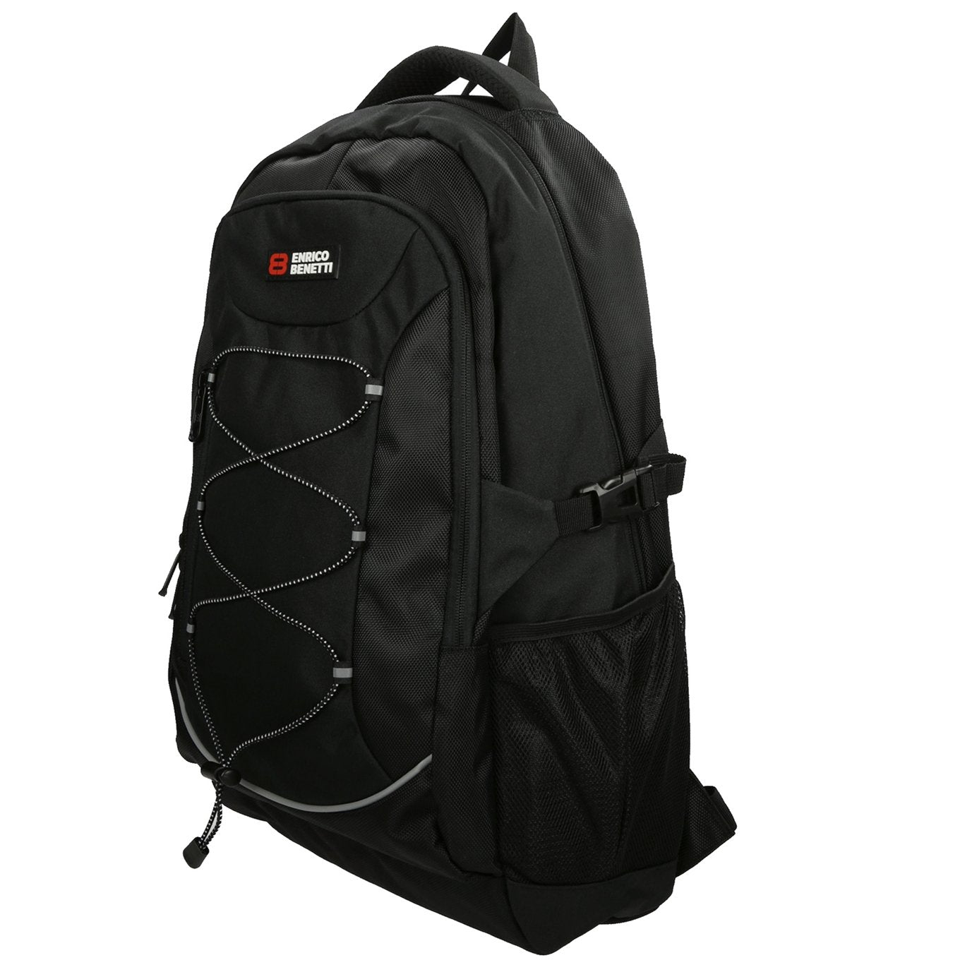 Enrico Benetti Yellow Stone 15'' Laptop Backpack black
