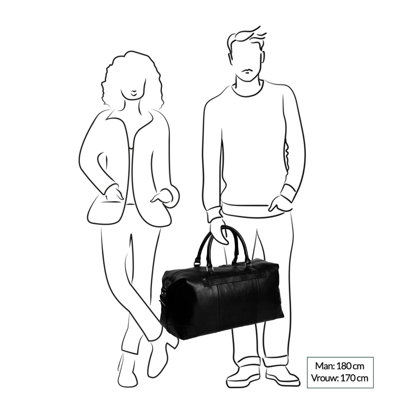 The Chesterfield Brand Caleb Travel bag cognac