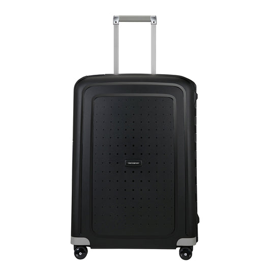 Samsonite S'Cure Spinner 69 schwarzes Hartschalenetui