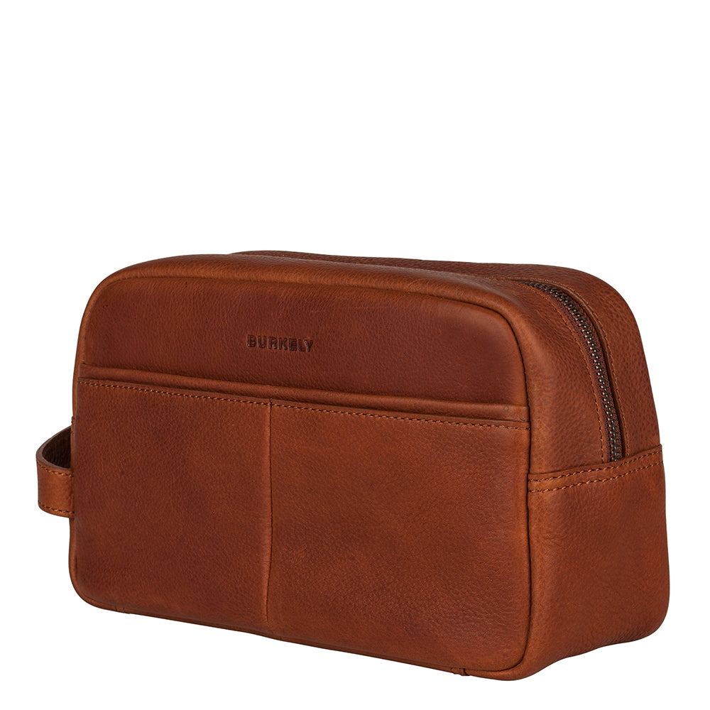 Burkely Antique Avery Toiletry Bag cognac