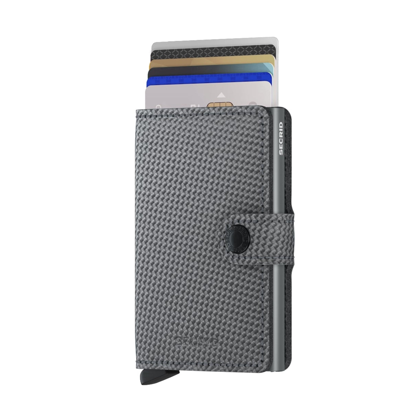 Secrid Miniwallet Portemonnee Carbon cool grey